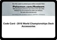 Code Card - 2016 World Championships Deck Accessories