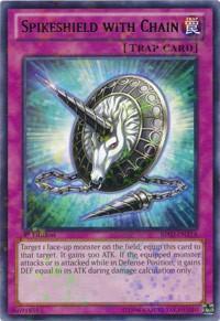 Spikeshield with Chain (Mosaic Rare)
