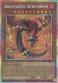 Inferno of the Sacred Beasts - Uria, Lord of Searing Flames (Starlight Rare)