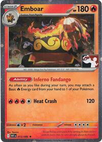Emboar - 013/086 (Cosmos Holo)