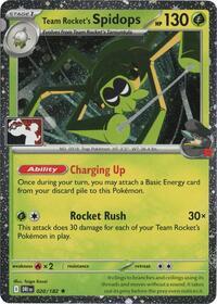 Team Rocket's Spidops - 020/182 (Cosmos Holo)