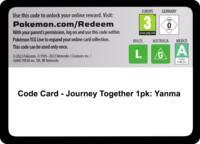 Code Card - Journey Together 1pk: Yanma