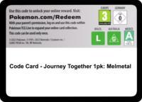 Code Card - Journey Together 1pk: Melmetal