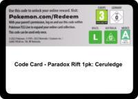 Code Card - Paradox Rift 1pk: Ceruledge