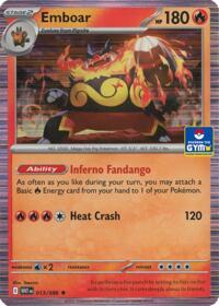 Emboar - 013/086 (GYM)
