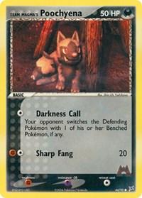 Team Magma's Poochyena - 66/95