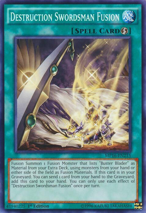 Destruction Swordsman Fusion