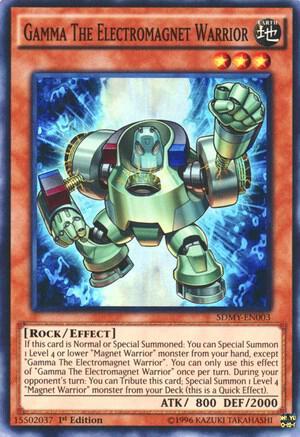 Gamma The Electromagnet Warrior
