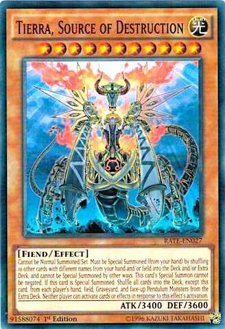 Tierra, Source of Destruction