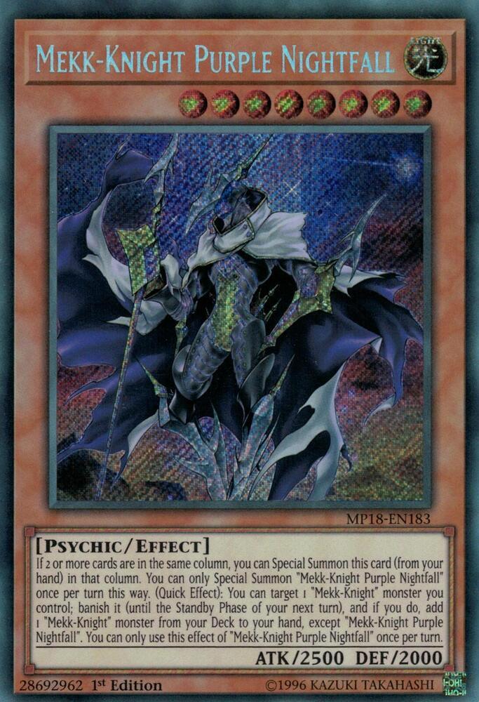 Mekk-Knight Purple Nightfall