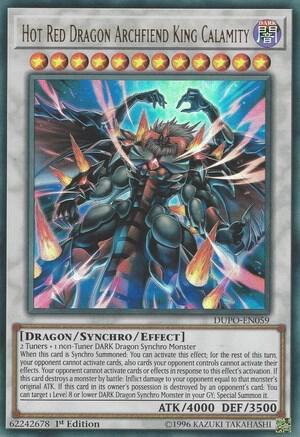 Hot Red Dragon Archfiend King Calamity