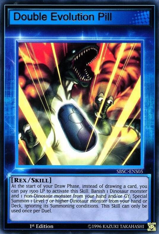 Double Evolution Pill (Skill Card)