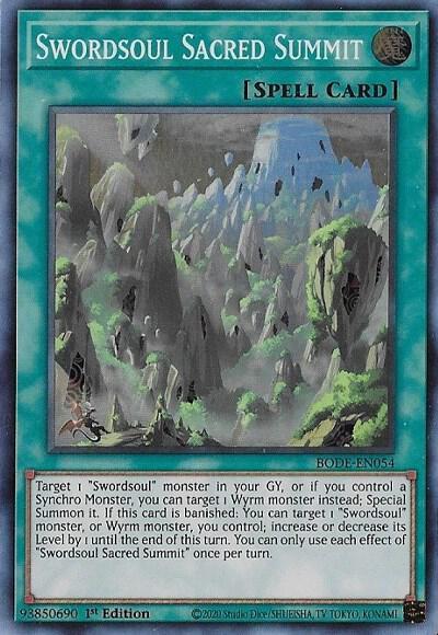 Swordsoul Sacred Summit