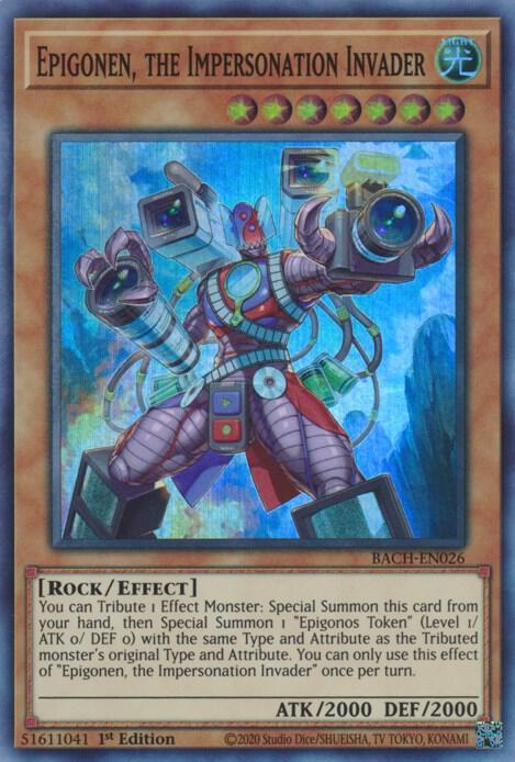 Epigonen, the Impersonation Invader