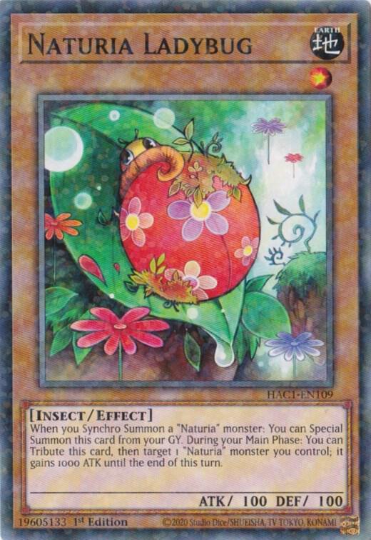 Naturia Ladybug (Duel Terminal)
