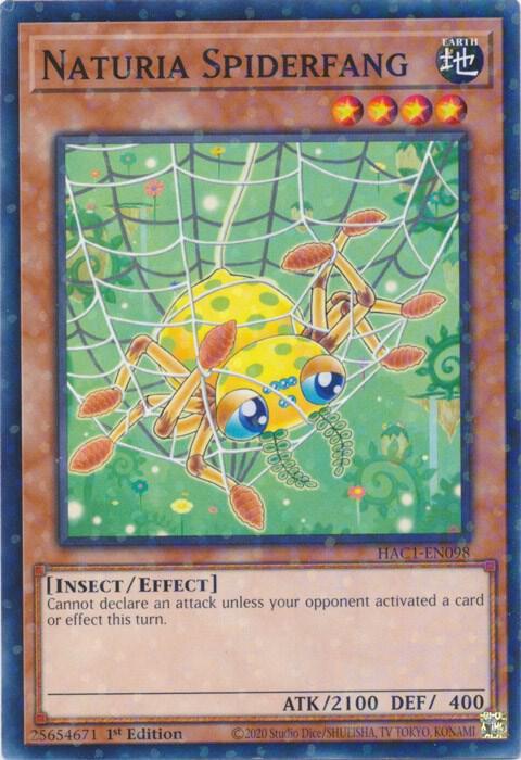 Naturia Spiderfang (Duel Terminal)