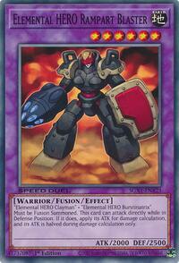 Elemental HERO Rampart Blaster
