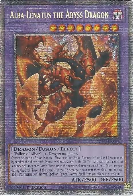 Alba-Lenatus the Abyss Dragon (Starlight Rare)