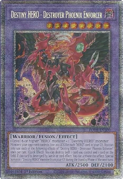 Destiny HERO - Destroyer Phoenix Enforcer (Starlight Rare)