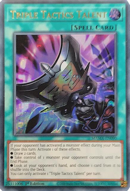 Triple Tactics Talent (Ultra Pharaoh's Rare)