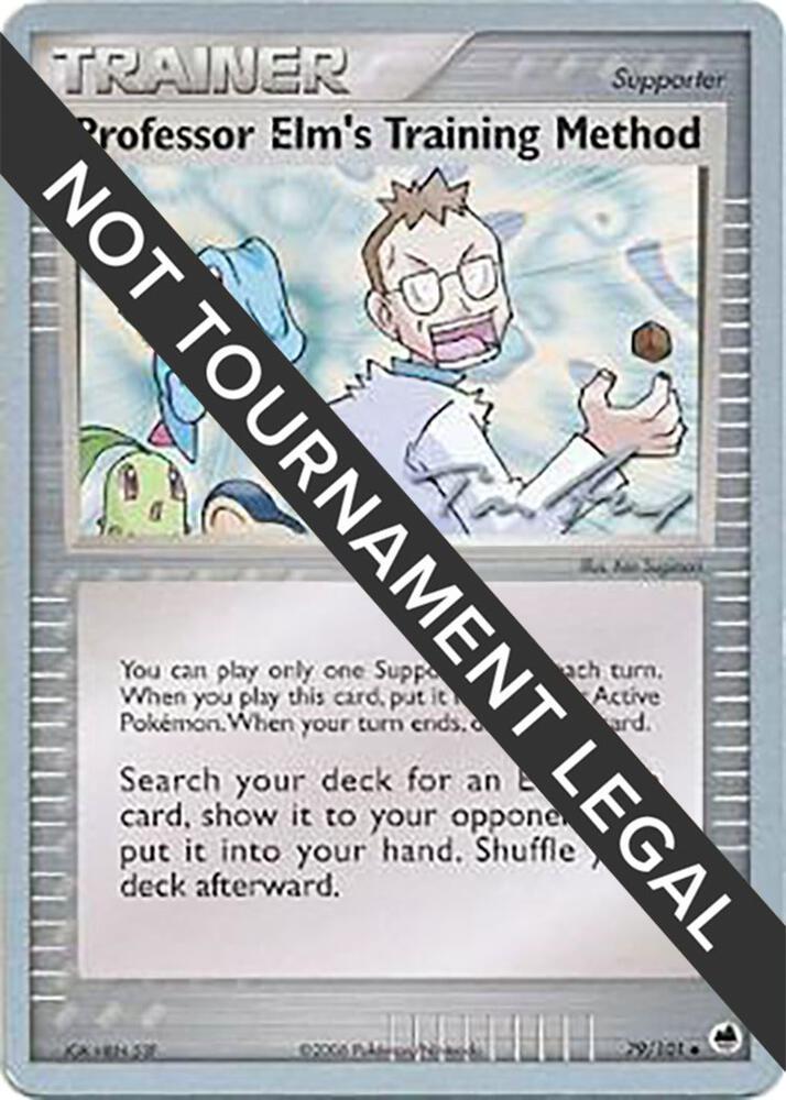 Professor Elm's Training Method - 2007 (Tom Roos)