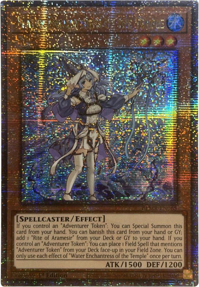 Water Enchantress of the Temple (Quarter Century Secret Rare)