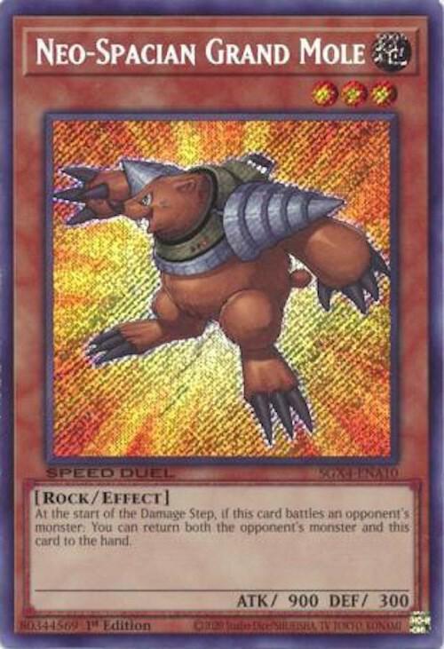 Neo-Spacian Grand Mole (Secret Rare)