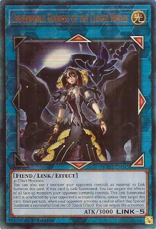 Underworld Goddess of the Closed World (PUR)