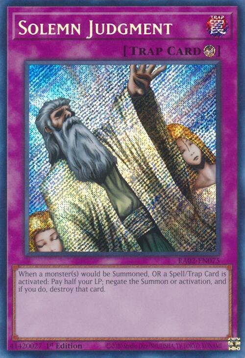 Solemn Judgment (Secret Rare)