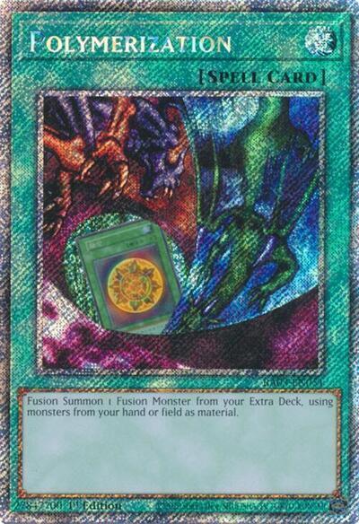 Polymerization (A) (Alternate Art) (Platinum Secret Rare)