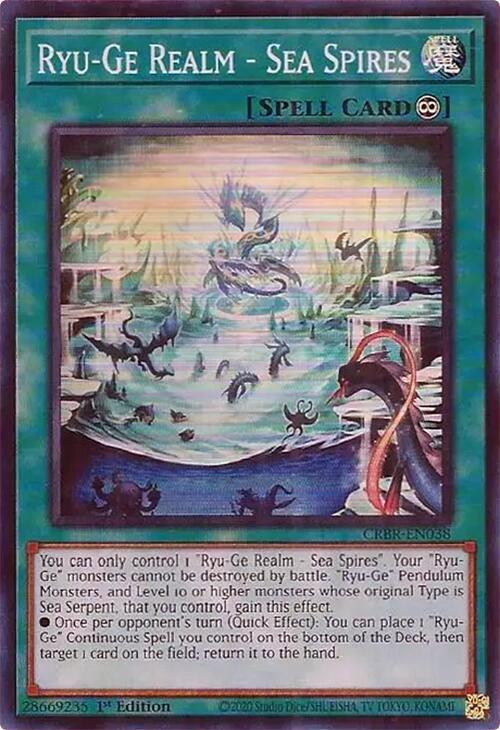 Ryu-Ge Realm - Sea Spires (SR)