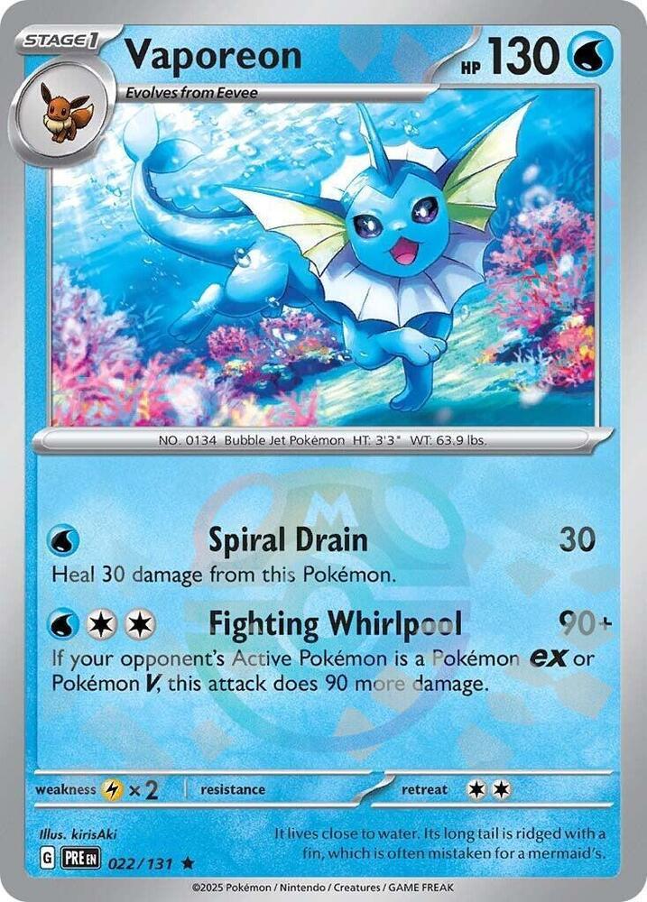 Vaporeon (Master Ball Pattern)