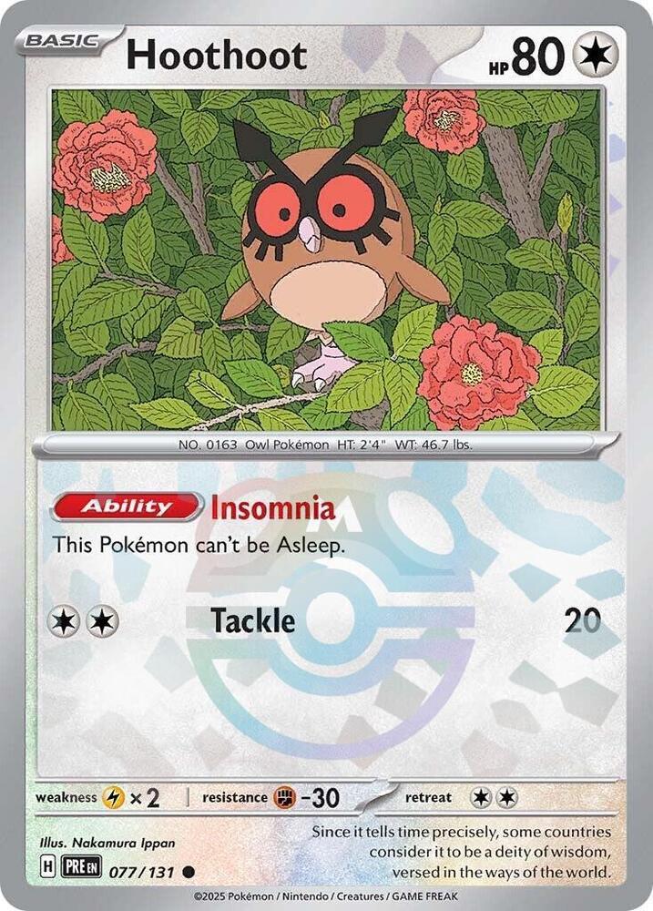 Hoothoot (Master Ball Pattern)