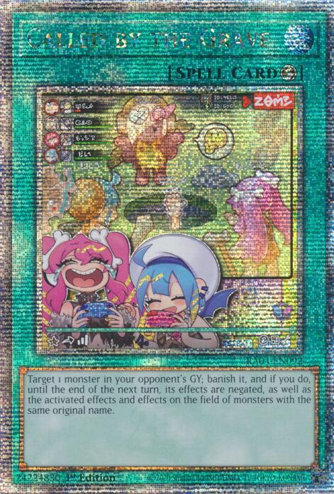 Called by the Grave (New Art) (Quarter Century Secret Rare)