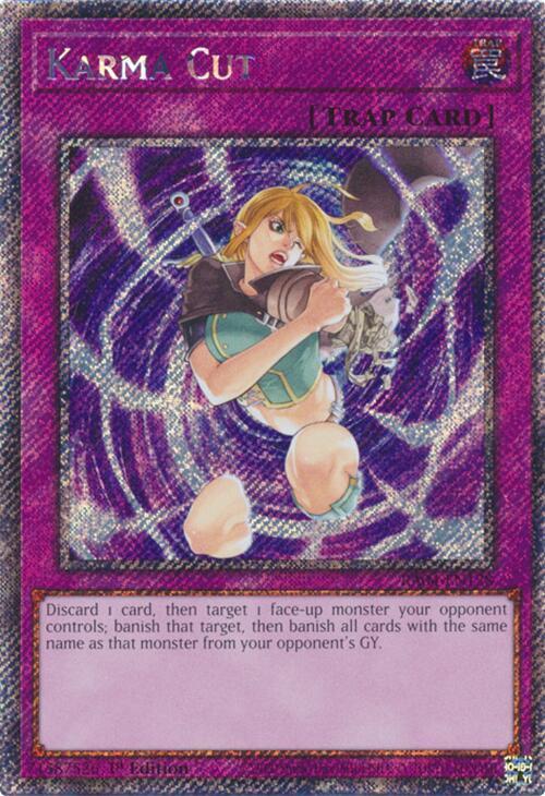Karma Cut (Platinum Secret Rare)