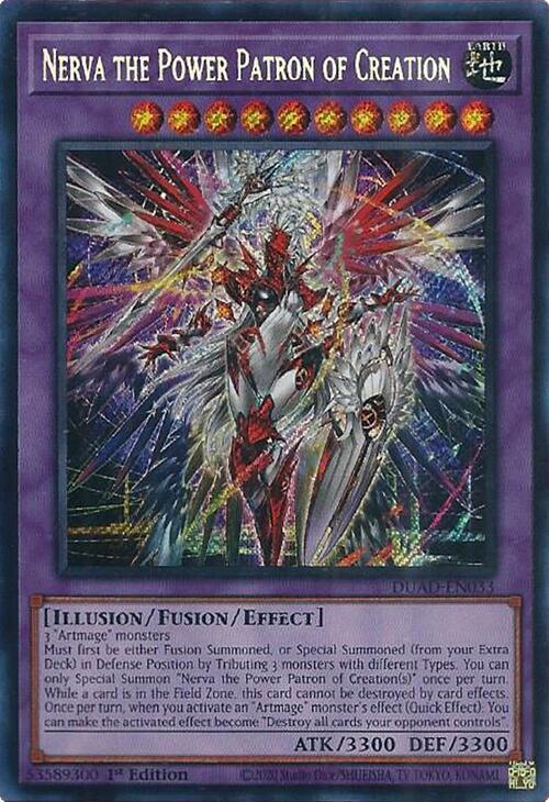 Nerva the Power Patron of Creation