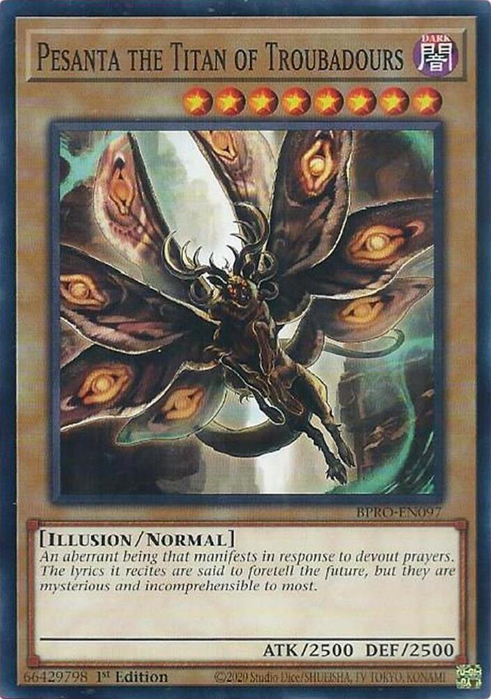 Pesanta the Titan of Troubadours